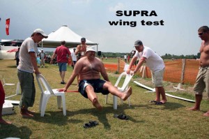 Supra wing test 1
